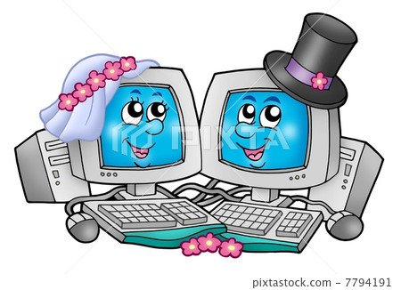 Cute wedding computers 7794191