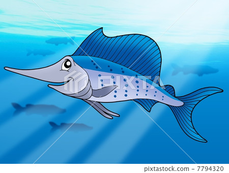 Sailfish in sea Sailfish in sea 7794320