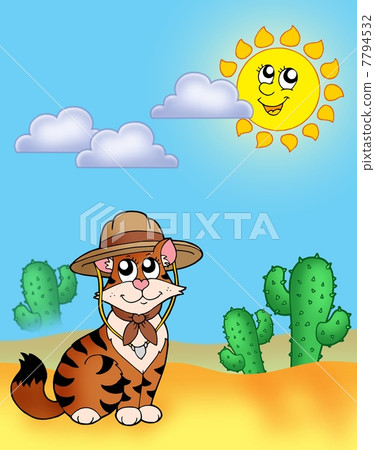 Cat in hat outdoor Cat in hat outdoor 7794532