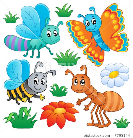Cute bugs collection 2 7795144