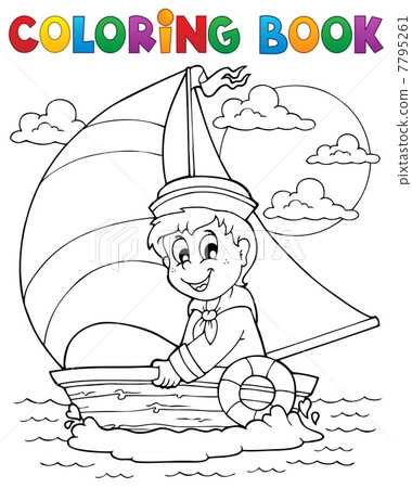 Coloring book sailor theme 1 Coloring book sailor theme 1 7795261