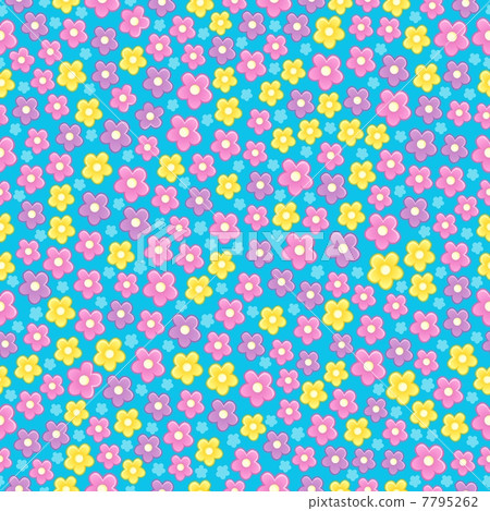 Seamless background flower topic 3 Seamless background flower topic 3 7795262