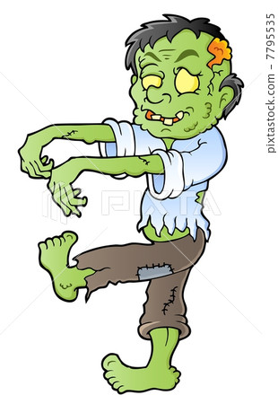 Cartoon zombie theme image 1 Cartoon zombie theme image 1 7795535