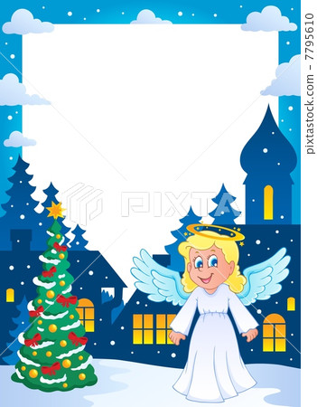 Christmas topic frame 1 Christmas topic frame 1 7795610