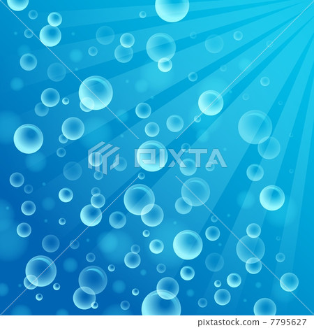Abstract background with bubbles 2 Abstract background with bubbles 2 7795627