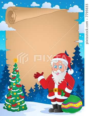Christmas thematic parchment 1 Christmas thematic parchment 1 7795633