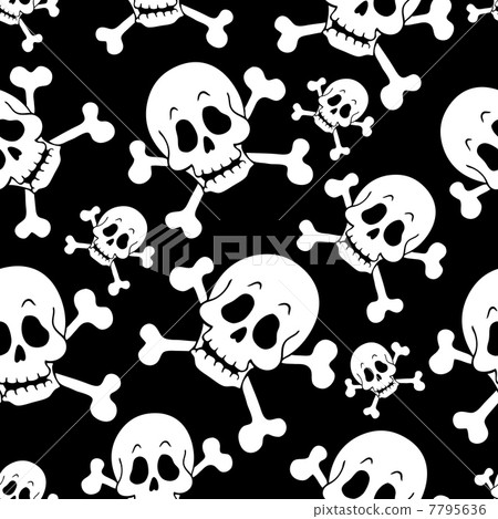 Seamless pirate theme background 1 Seamless pirate theme background 1 7795636