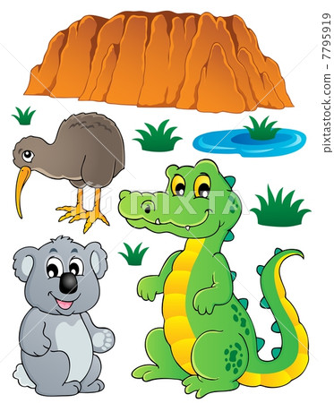 Australian wildlife fauna set 3 Australian wildlife fauna set 3 7795919