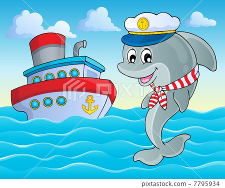 Image with dolphin theme 2 Image with dolphin theme 2 7795934