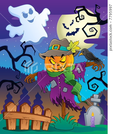 Halloween scarecrow theme image 2 Halloween scarecrow theme image 2 7795997