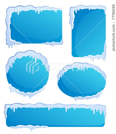 Winter labels theme image 1 7796086