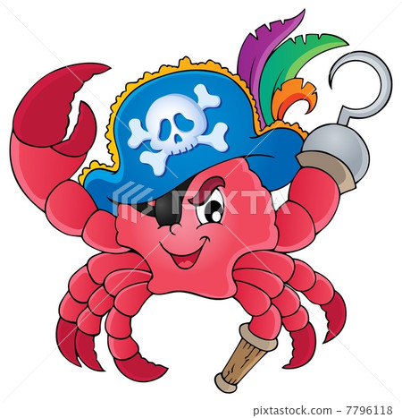 Pirate crab theme image 1 7796118