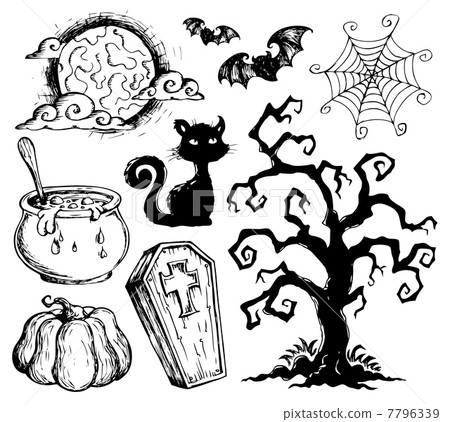 Halloween drawings collection 2 Halloween drawings collection 2 7796339