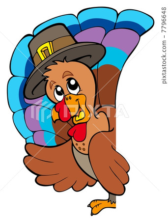 Lurking Thanksgiving turkey 7796648