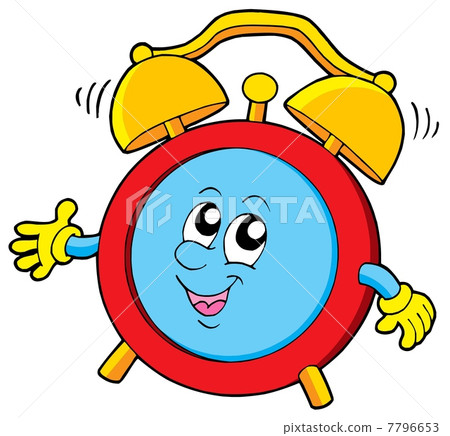 Cartoon alarm clock Cartoon alarm clock 7796653