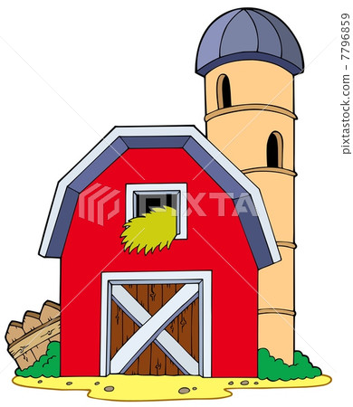 Barn with granary 7796859