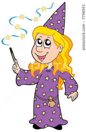 Little wizard girl 7796941