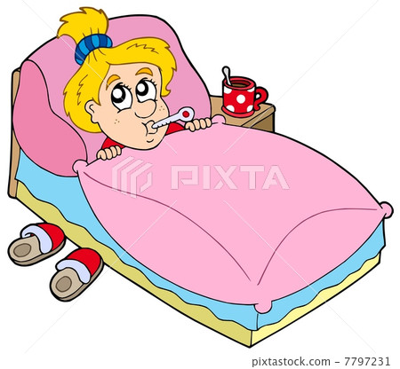 Cartoon girl patient Cartoon girl patient 7797231