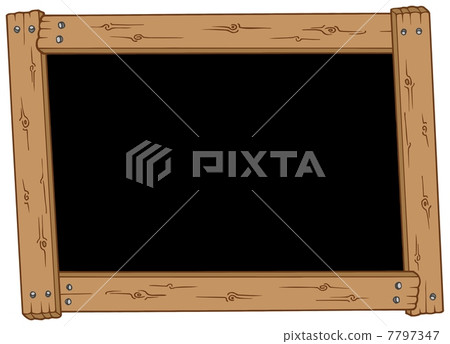 Wooden blackboard Wooden blackboard 7797347
