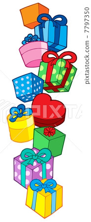 Pile of Christmas gifts Pile of Christmas gifts 7797350