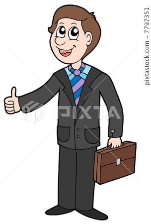 Smiling businessman Smiling businessman 7797351