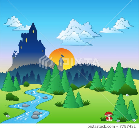 Fairy tale landscape 1 7797451