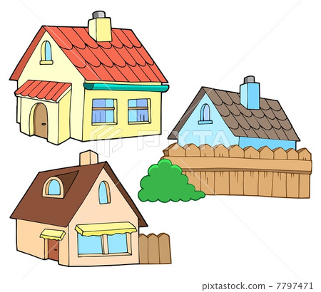 Collection of various houses Collection of various houses 7797471