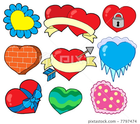 Valentine hearts collection 2 Valentine hearts collection 2 7797474