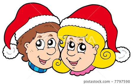 Christmas boy and girl Christmas boy and girl 7797598
