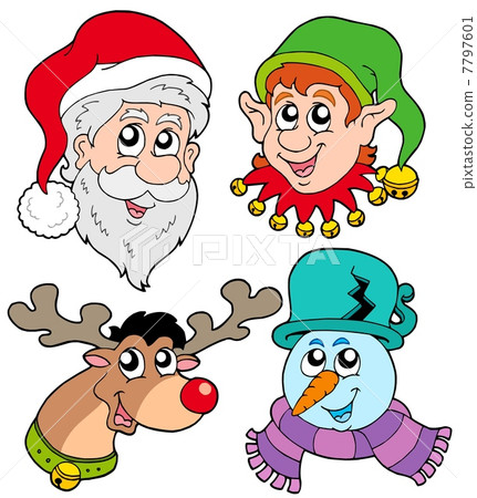 Christmas faces collection 2 7797601
