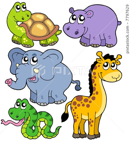 African animals collection 4 7797629