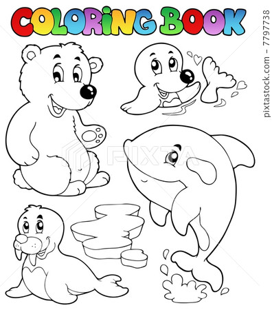 Coloring book wintertime animals 1 Coloring book wintertime animals 1 7797738