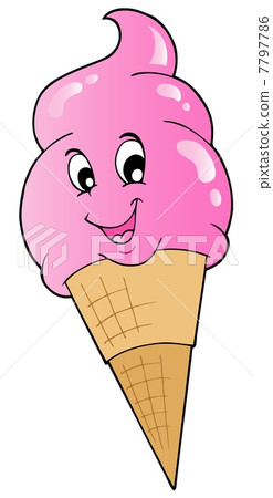 Big cartoon ice cream Big cartoon ice cream 7797786