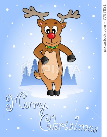 Christmas theme greeting card 7 Christmas theme greeting card 7 7797851