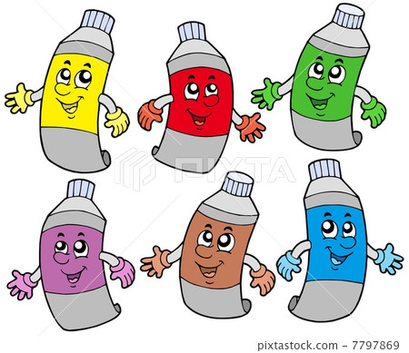 Various colors tubes Various colors tubes 7797869