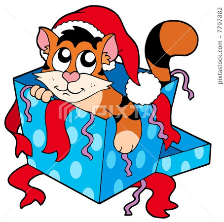 Cute Christmas cat Cute Christmas cat 7797882