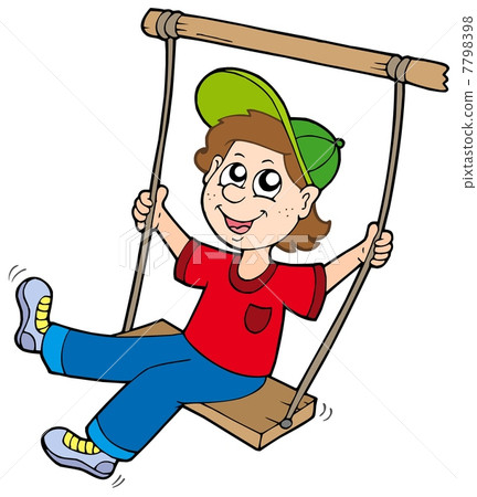 Boy on swing Boy on swing 7798398
