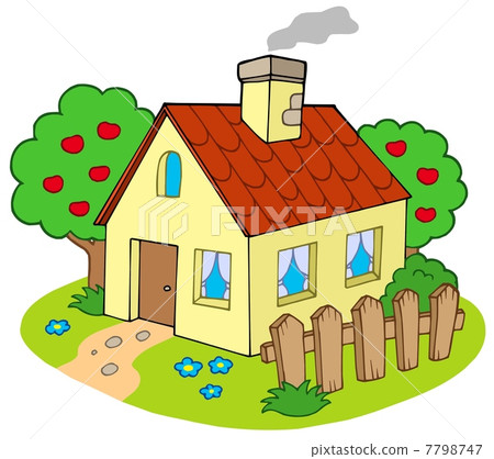 House with garden 7798747
