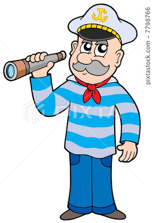 Sailor with spyglass 7798766