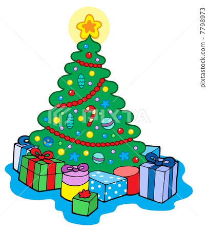 Christmas tree with gifts Christmas tree with gifts 7798973