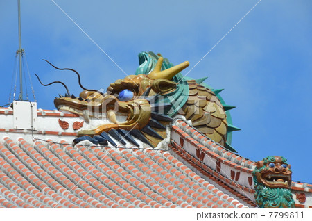 Shuri Castle Tadashi no dragon (Opposite right) (Shuri, Naha City, Okinawa Prefecture) 7799811