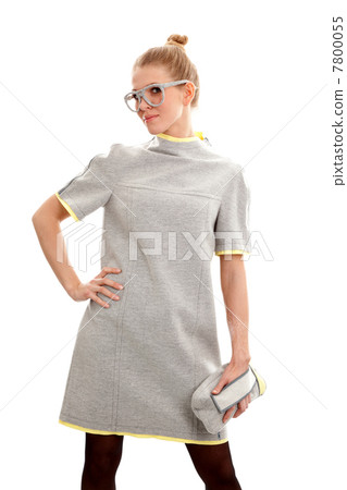 Beautiful young woman in dress Beautiful young woman in dress 7800055