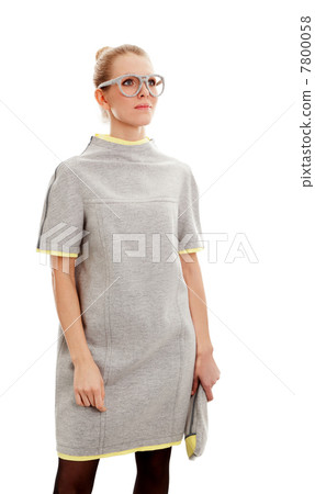 Beautiful young woman in dress Beautiful young woman in dress 7800058