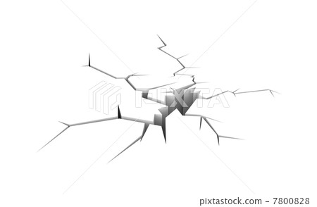 Cracked ground 7800828