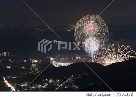 [三重縣鳥羽市]鳥羽湊節煙火 7801338