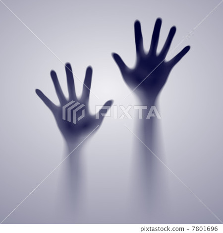 Two open dark hands Two open dark hands 7801696
