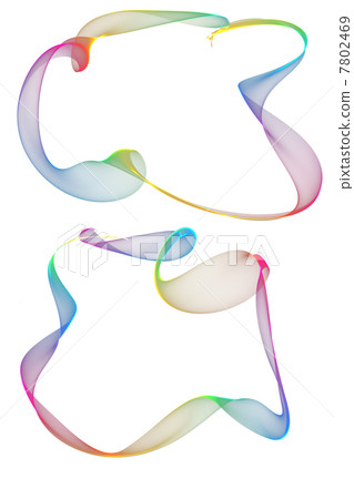 abstract ribbon frames 7802469
