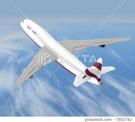flying jet airplane flying jet airplane 7802782