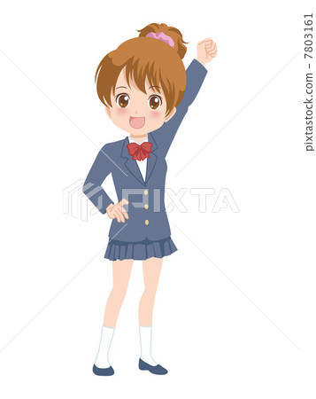 女孩/膽量構成 7803161