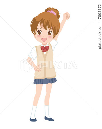 Girl / Guts pose 7803172